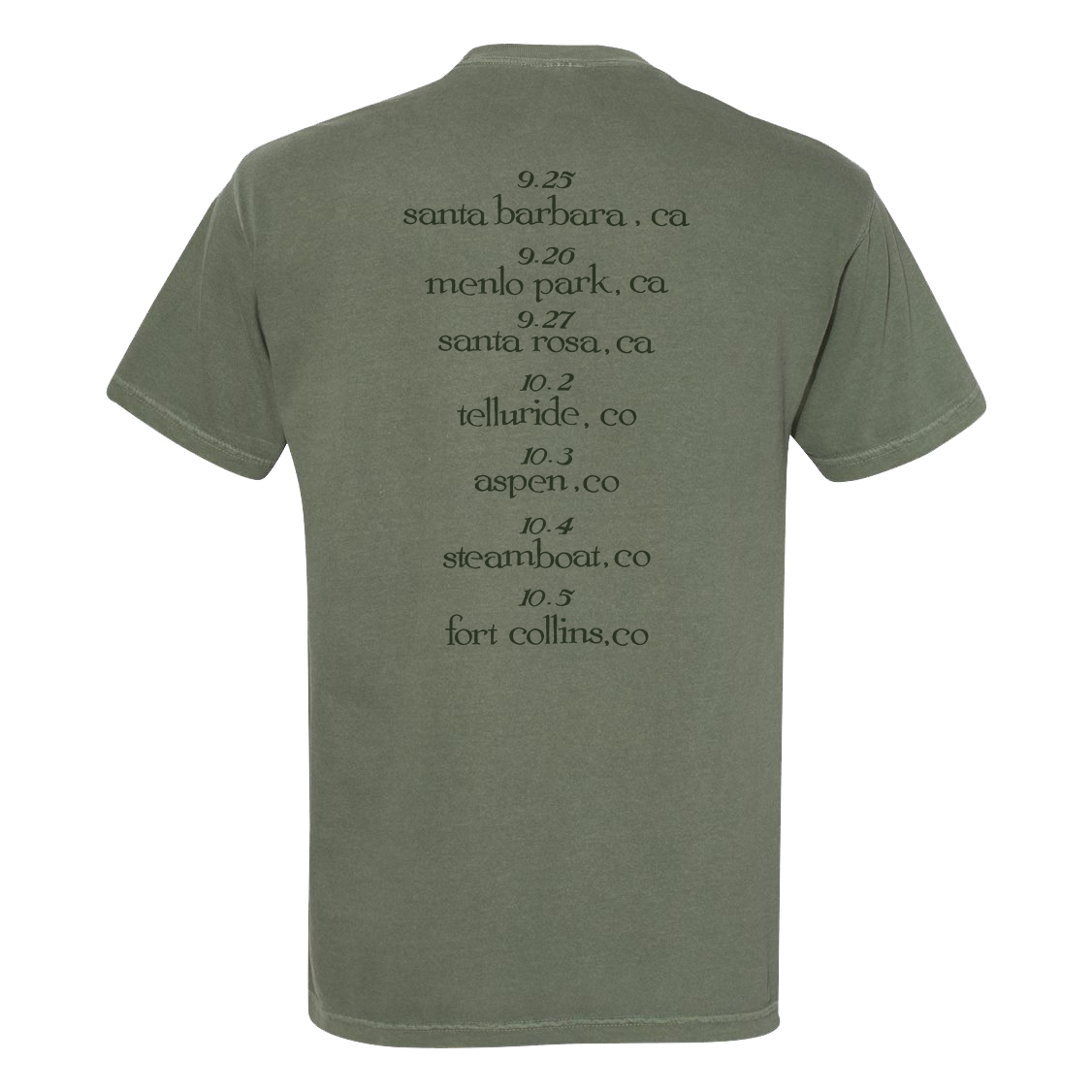 Duo Tour 2025 Tee