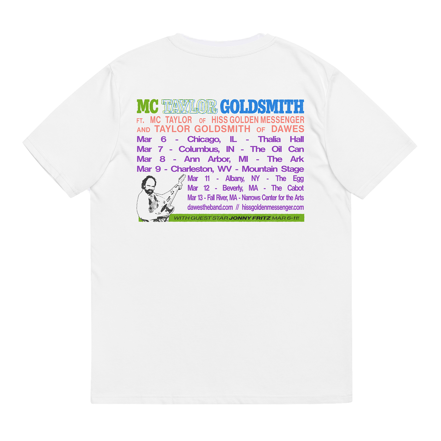 MC Taylor Goldsmith Tour Tee