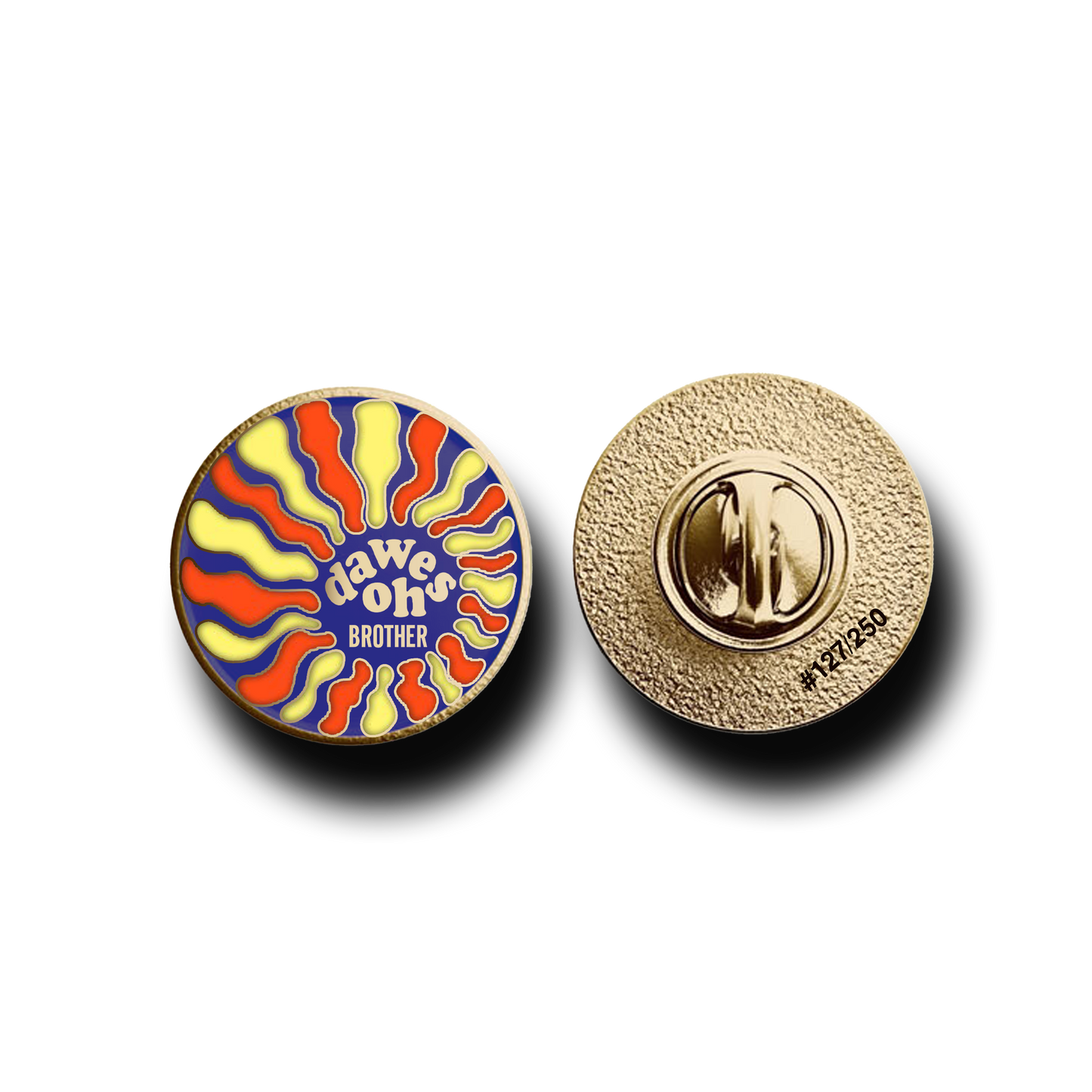 Oh Brother Sun Enamel Pin