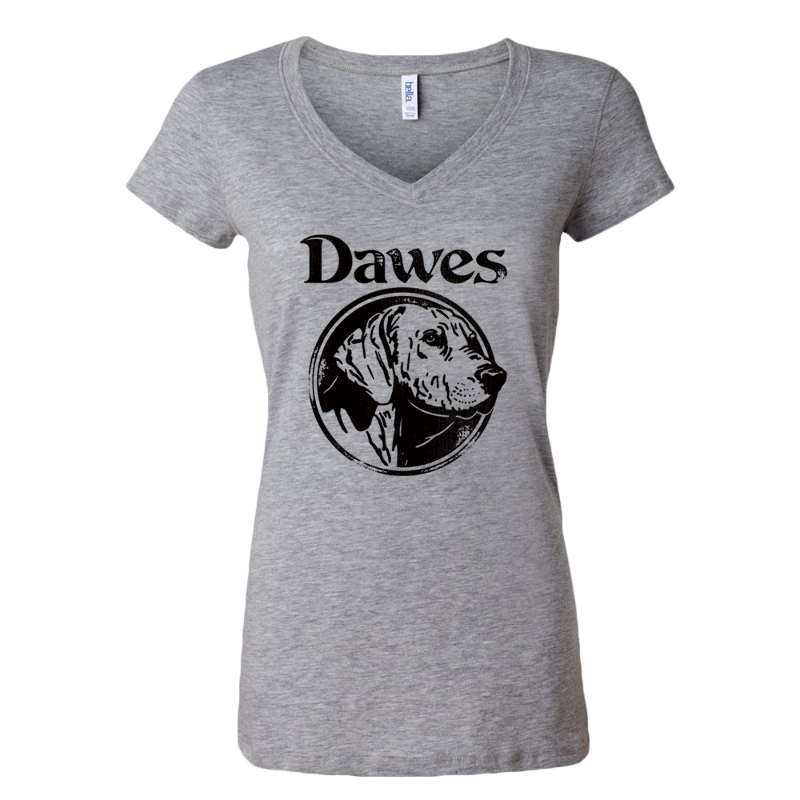 Women's Dog Heather Grey T Shirt