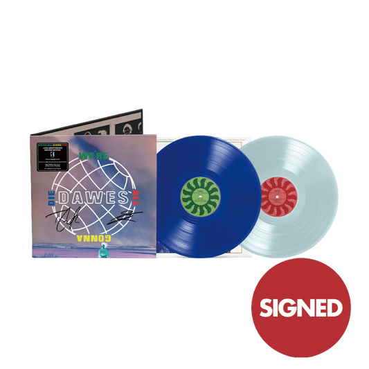 We're All Gonna Die (10th Anniversary Deluxe Edition) Vinyl - SIGNED Dodger Blue & Blanco