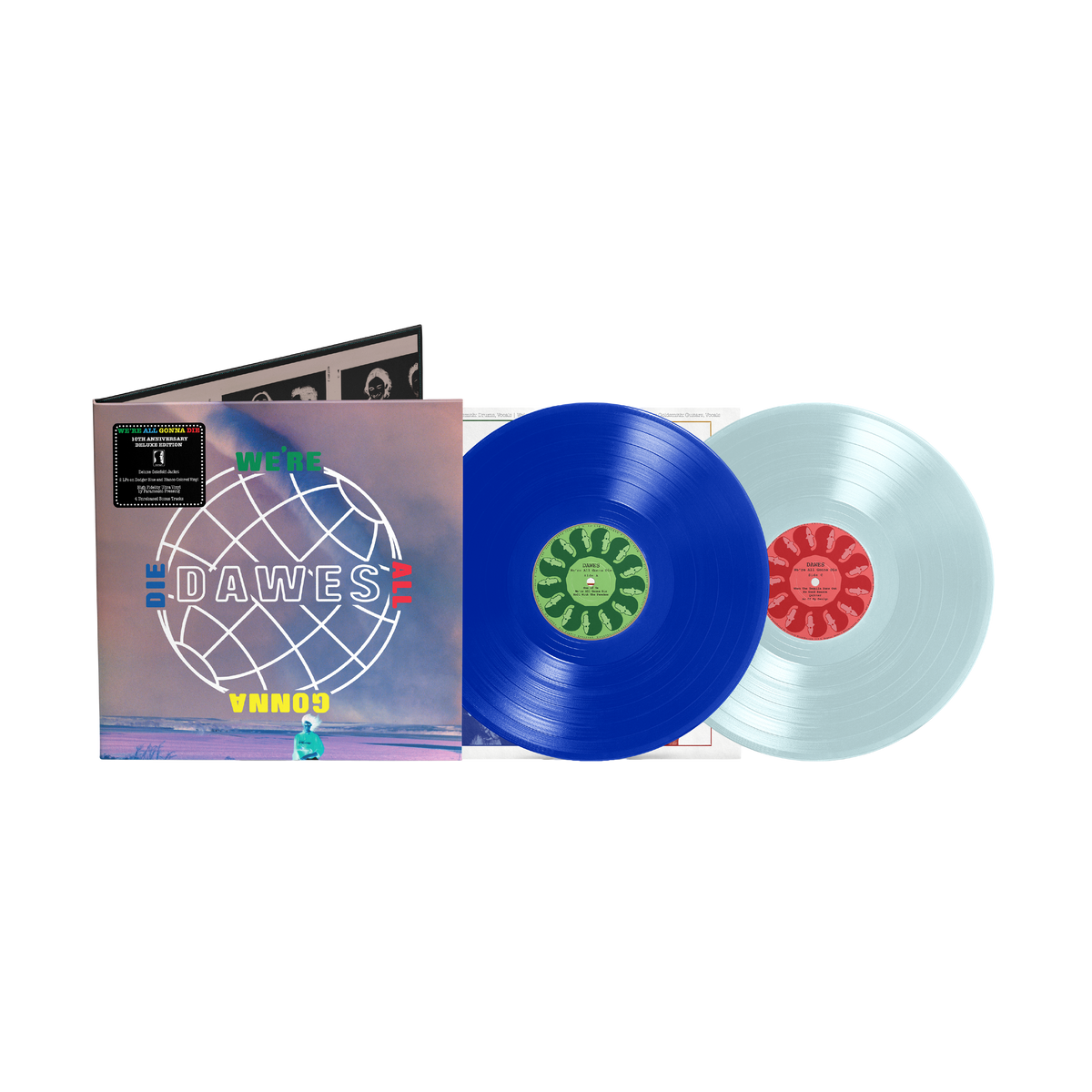 We're All Gonna Die (10th Anniversary Deluxe Edition) Vinyl - Dodger Blue & Blanco