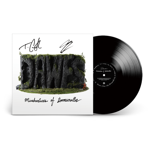 "Misadventures Of Doomscroller" Black LP - SIGNED