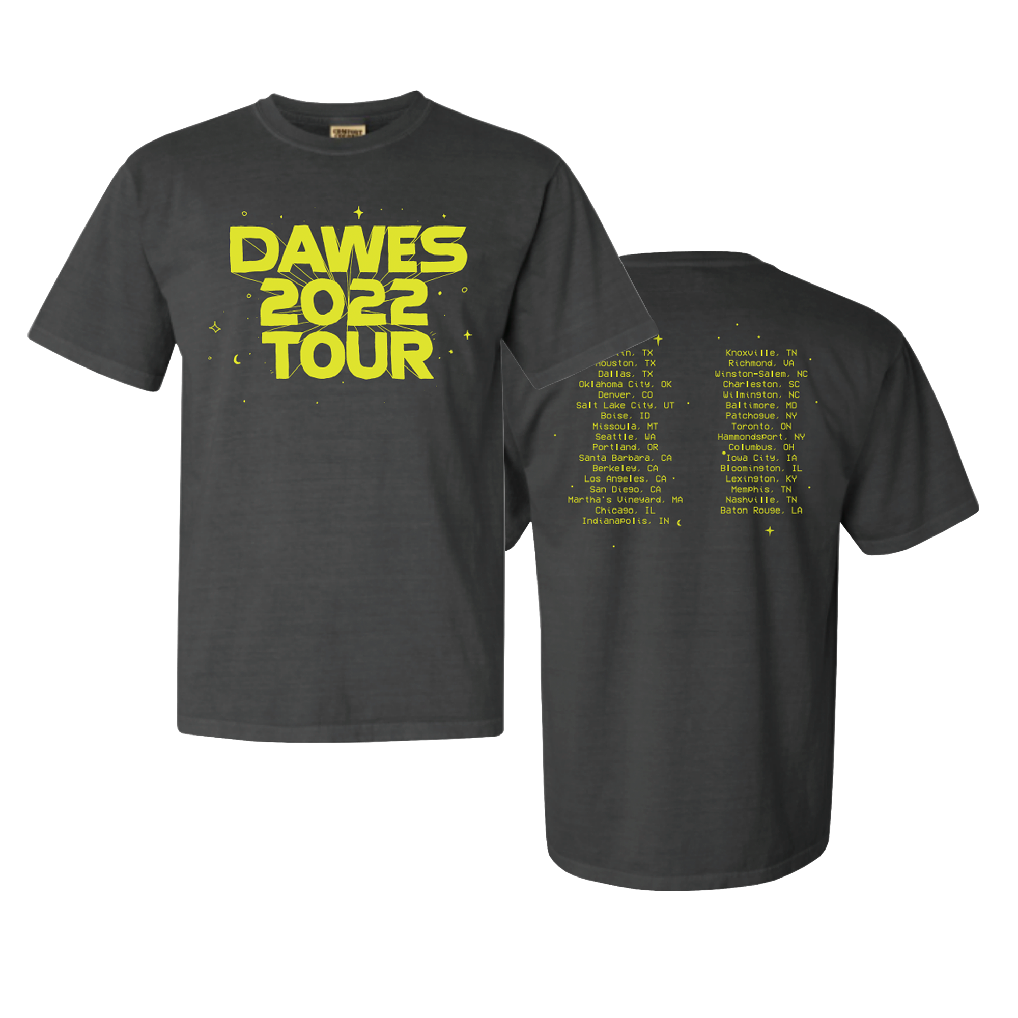 Dawes 2022 Tour Tee Dawes Merch Store dawes-2022-tour-tee-dawes-merch-store